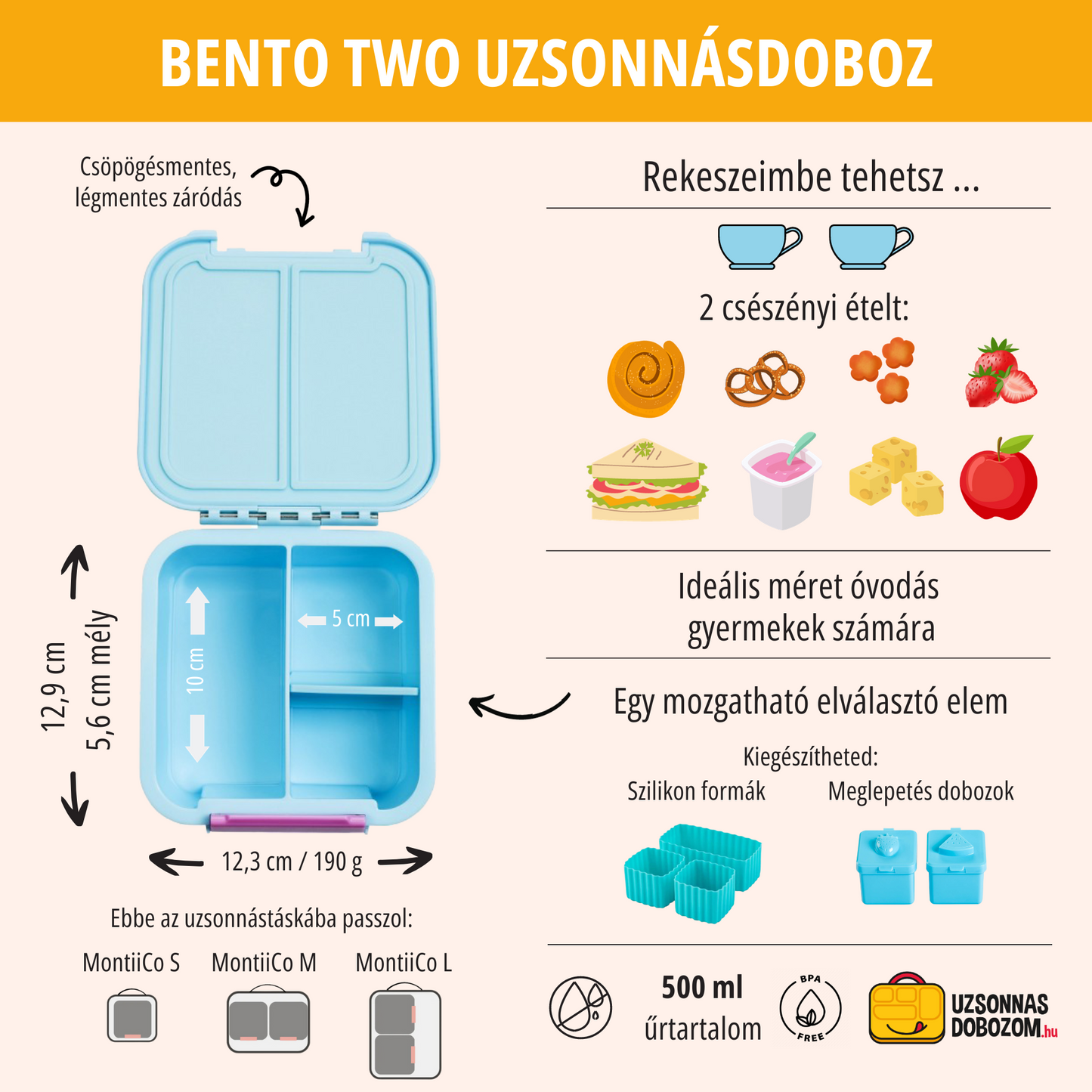 Bento Two - Sky Blue