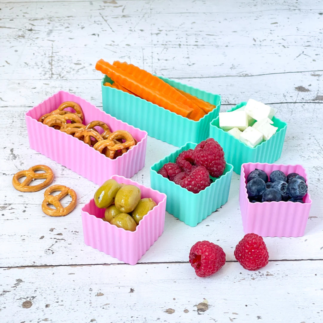 Yumbox szilikon kocka és tégla szett (6 db)