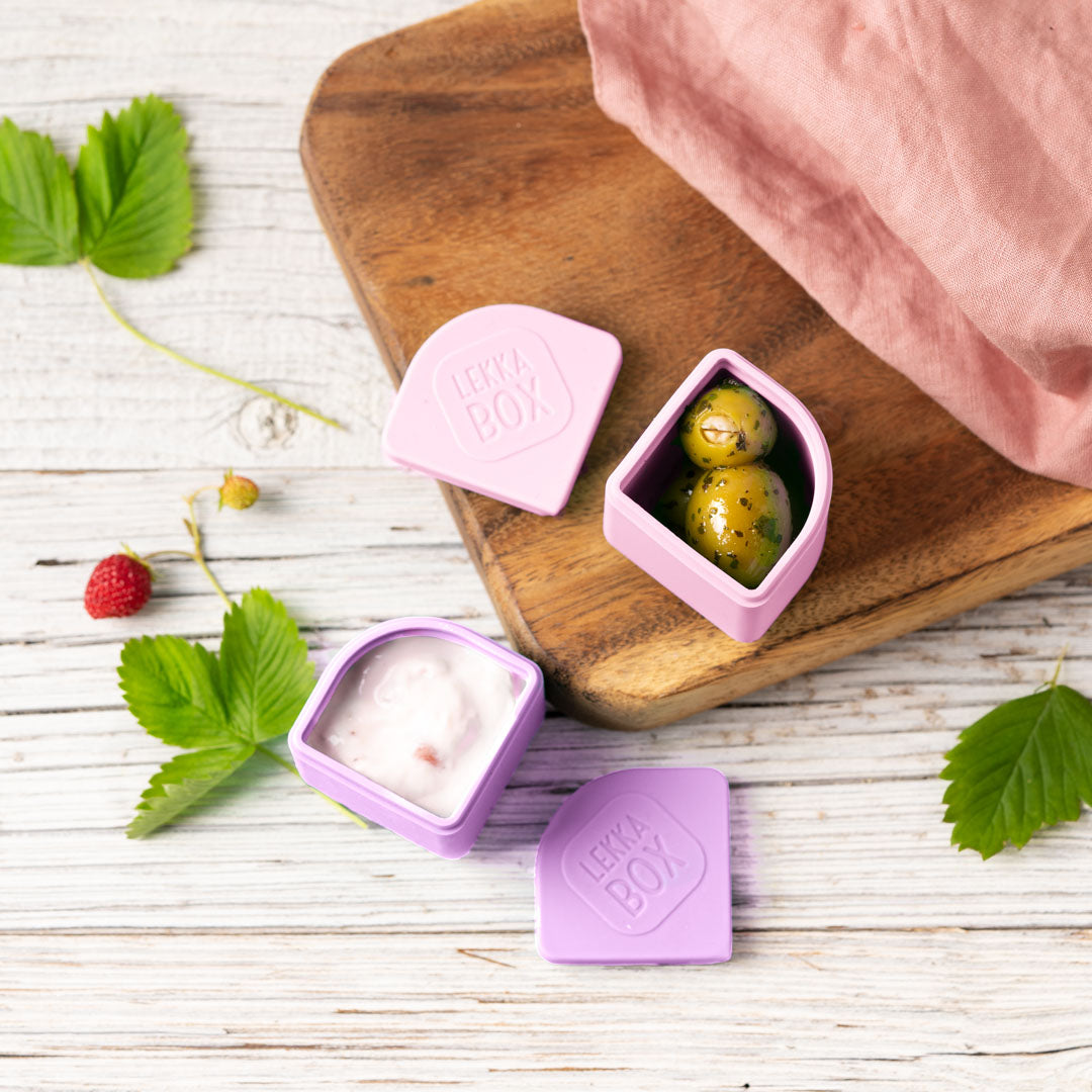 Mini Dippies szilikon tégely szett (2 db) – több színben