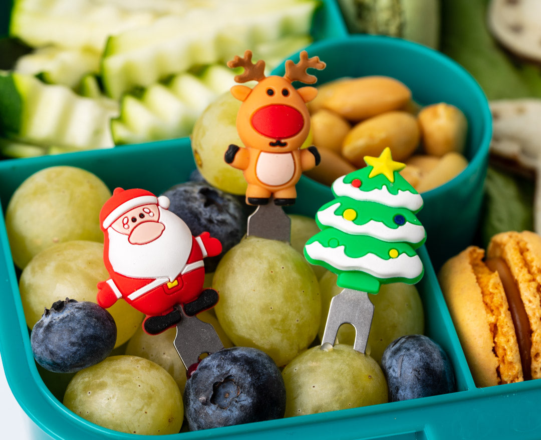 3 db mini villa rozsdamentes acélból - Karácsony (5 cm)