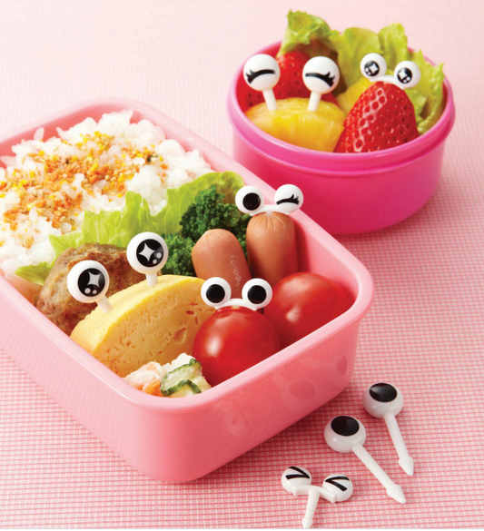 10 db mini nyárs - fekete-fehér szemek