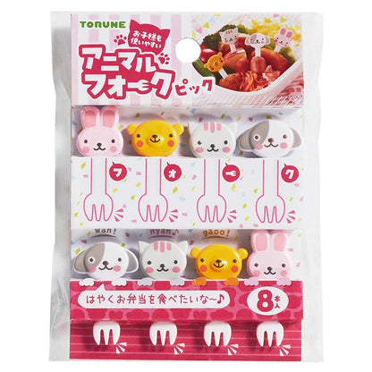 8 db mini villa - nyuszi, maci, cica, kutya