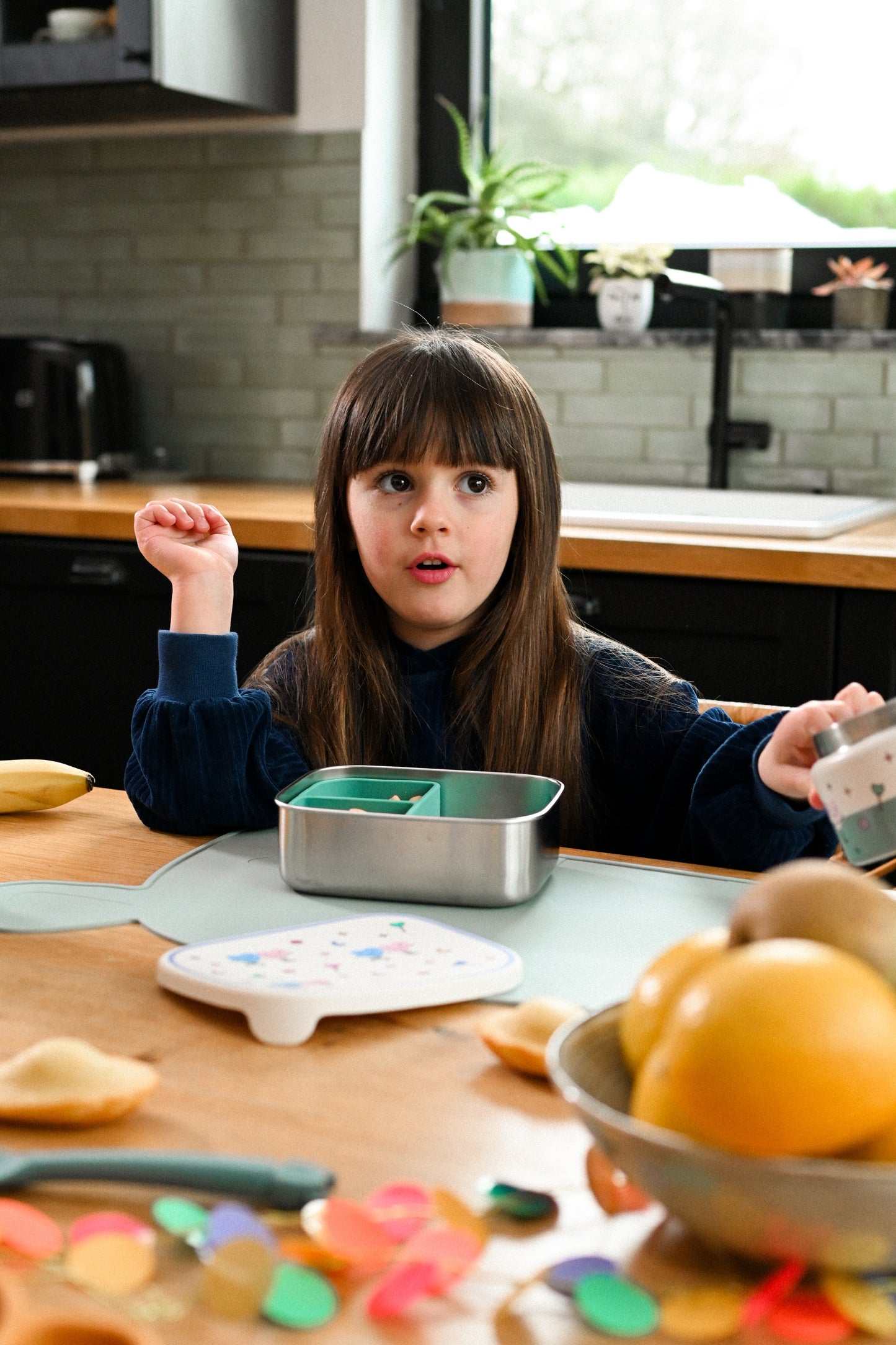 The Cotton Cloud rozsdamentes uzsonnásdoboz - Dancing Hearts