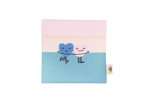 The Cotton Cloud szendvicstartó - Dancing Hearts