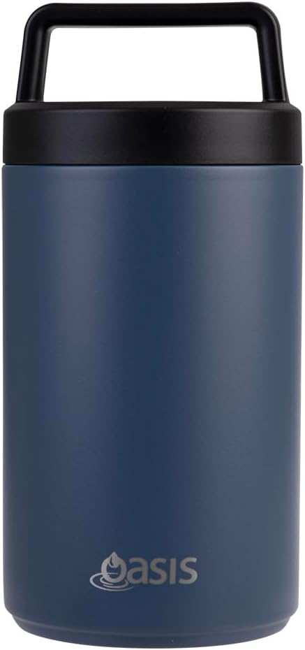 Oasis rozsdamentes ételtermosz kanállal és szósztartóval 700 ml (több színben)