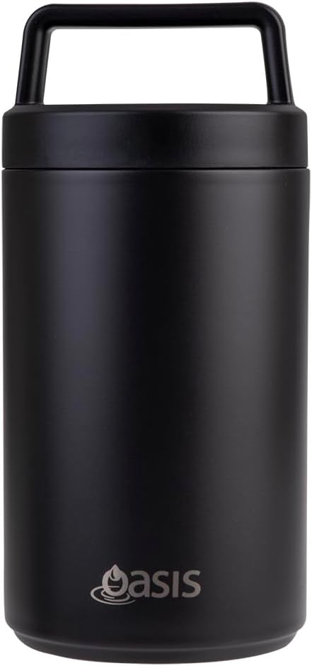 Oasis rozsdamentes ételtermosz kanállal és szósztartóval 700 ml (több színben)