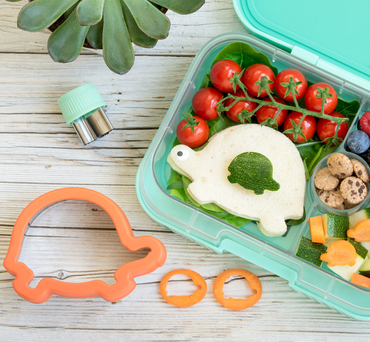 Szendvics kiszúró - Teknőcök (3 db)