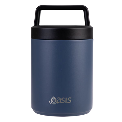 Oasis rozsdamentes ételtermosz kanállal és szósztartóval 480 ml (több színben)