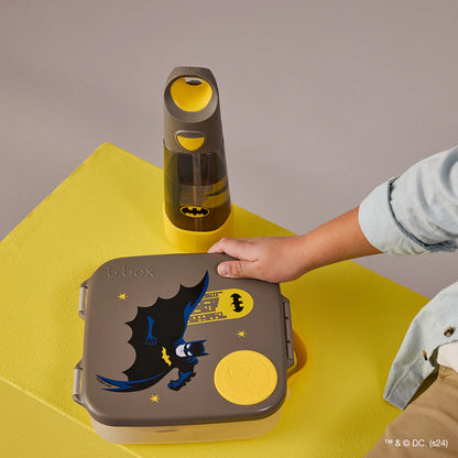 b.box szívószálas tritán kulacs 600 ml – Batman
