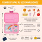 Yumbox Tapas XL Malibu Purple / Rainbow (4 rekeszes)