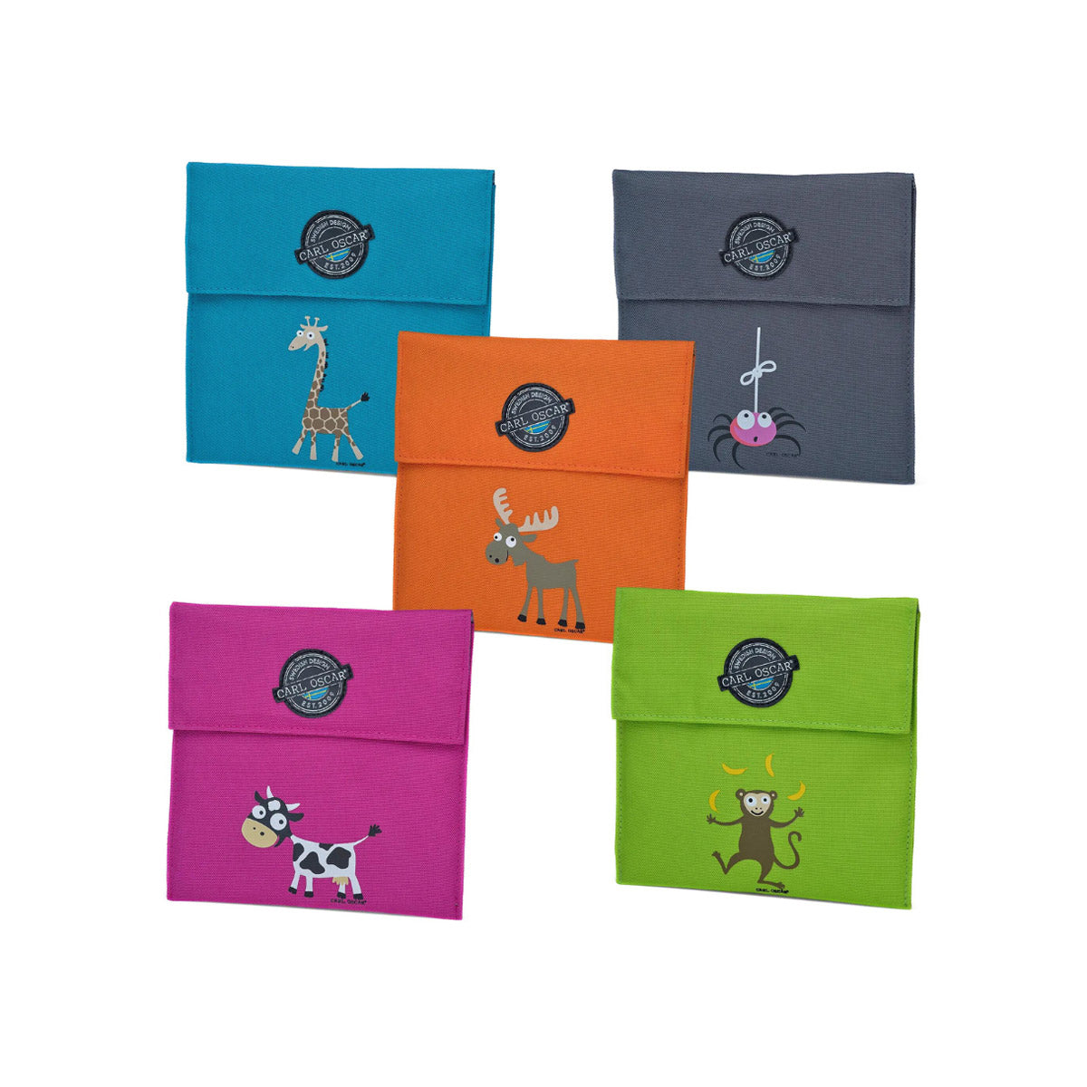 Carl Oscar Pack n’ Snack™ szendvicstartó tasak