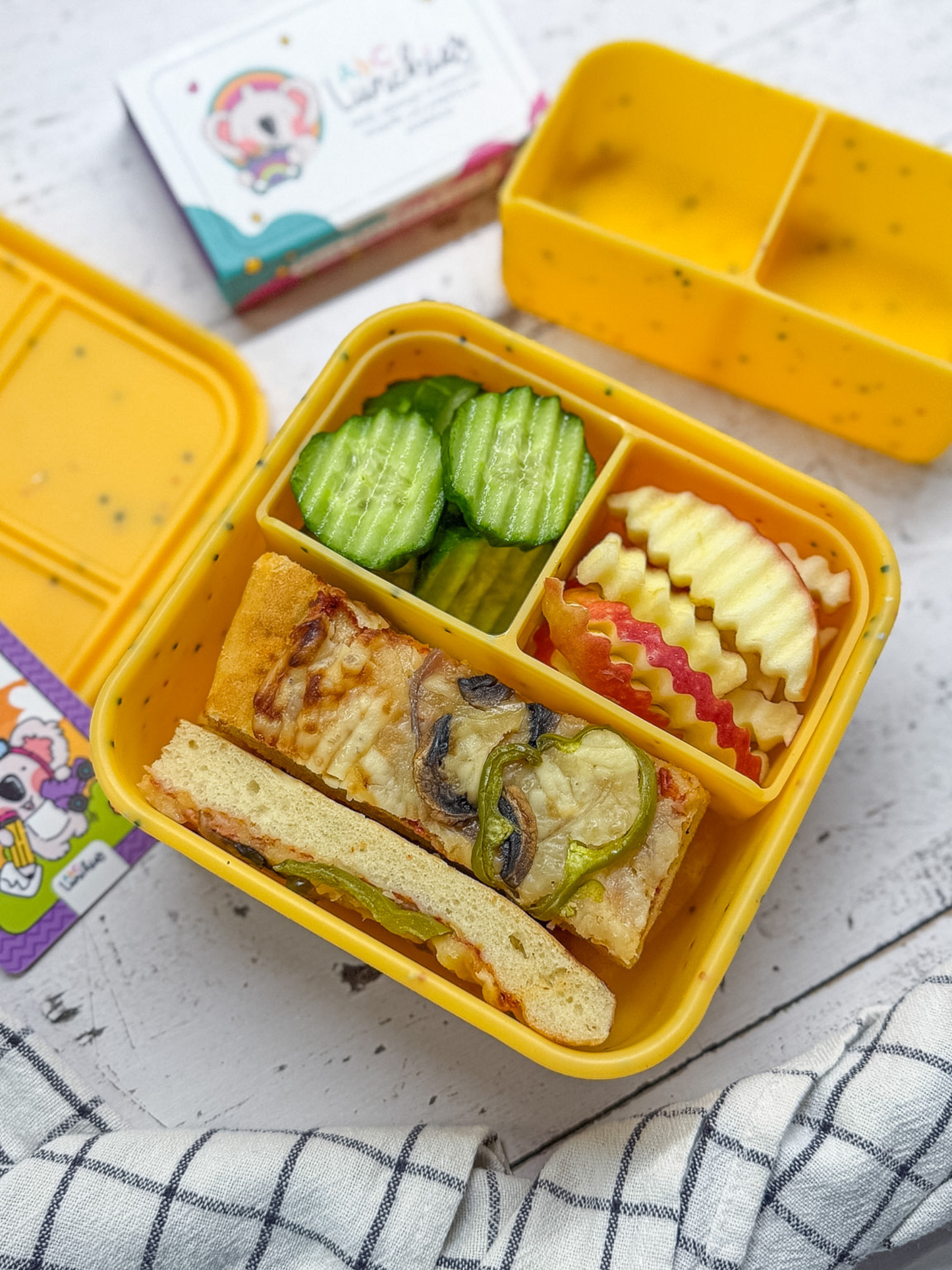 AbC Lunchies Flexi Bento Mate 4 szilikon uzsonnásdoboz (több színben)
