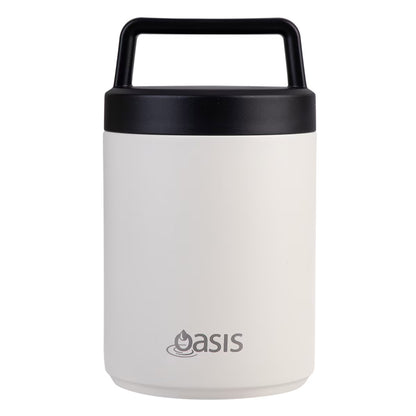 Oasis rozsdamentes ételtermosz kanállal és szósztartóval 480 ml (több színben)