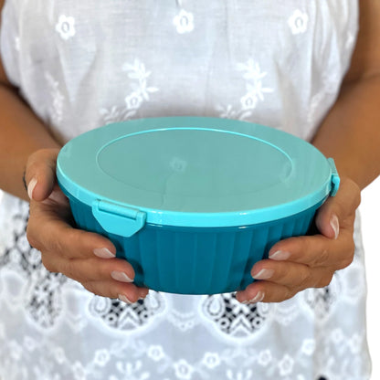 Yumbox salátás doboz - türkíz