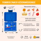 Yumbox Snack Surf Blue / Polar Bear