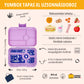 Yumbox Tapas XL True blue / Space (5 rekeszes)