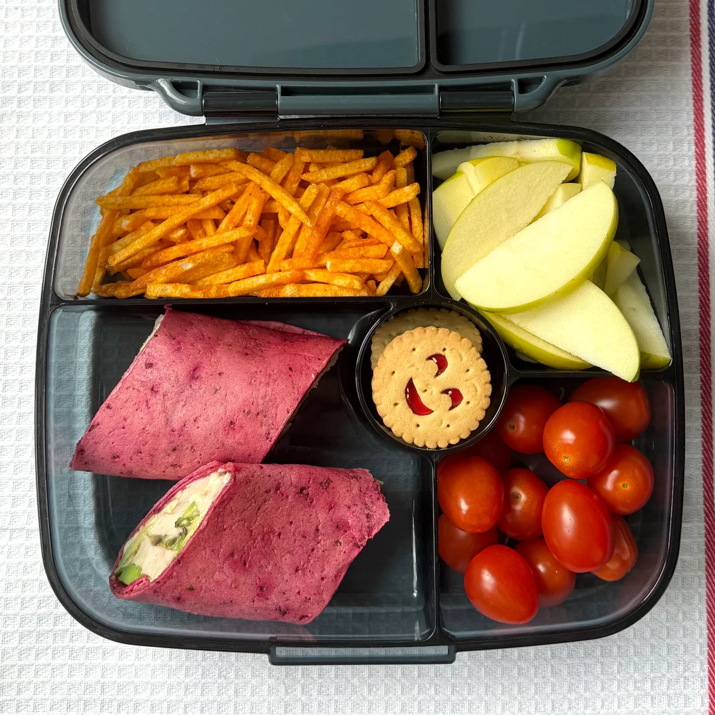 Yumbox Go / Charcoal Berlin Grey