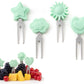 4 db mini villa rozsdamentes acélból - Égbolt (5 cm)