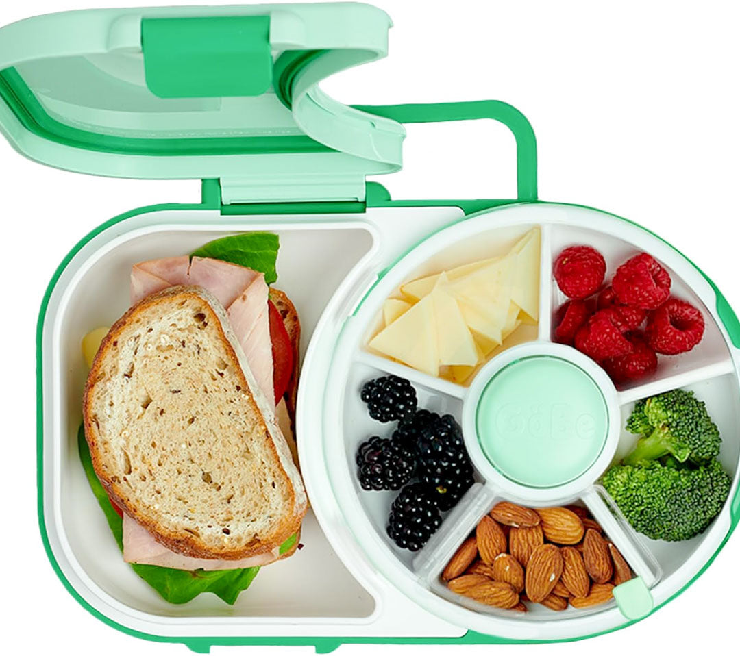 GöBe 2in1 Lunchbox & Snack Spinner (több színben)