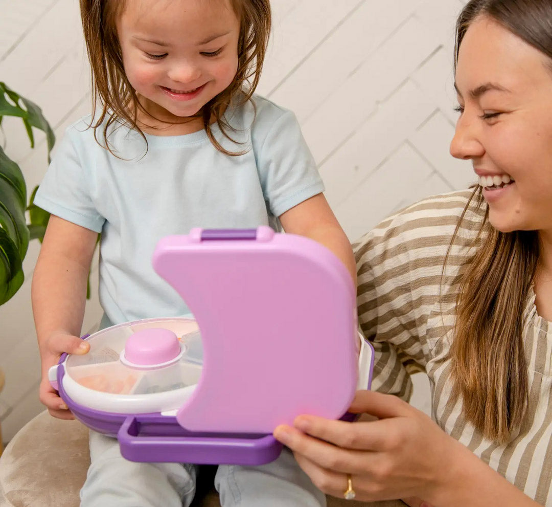 GöBe 2in1 Lunchbox & Snack Spinner (több színben)