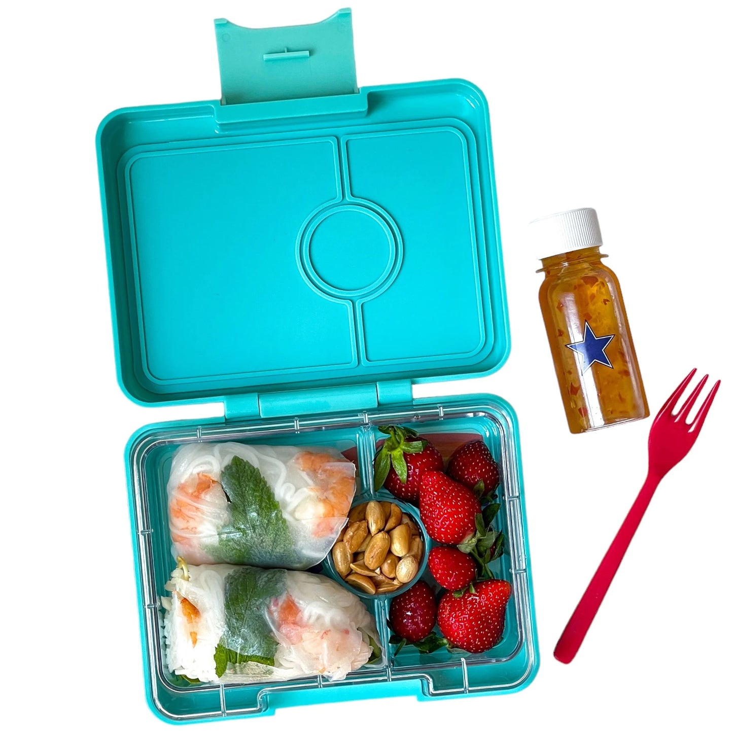 Yumbox Snack Tropical Aqua / Rainbow