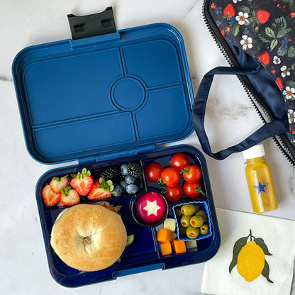 Yumbox Tapas XL Monte Carlo blue / Clear Navy (5 rekeszes)