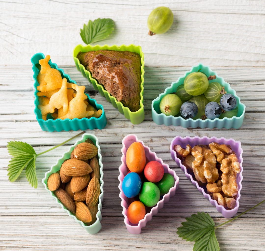 Lekkabox szilikon háromszög (4 db) - több színben