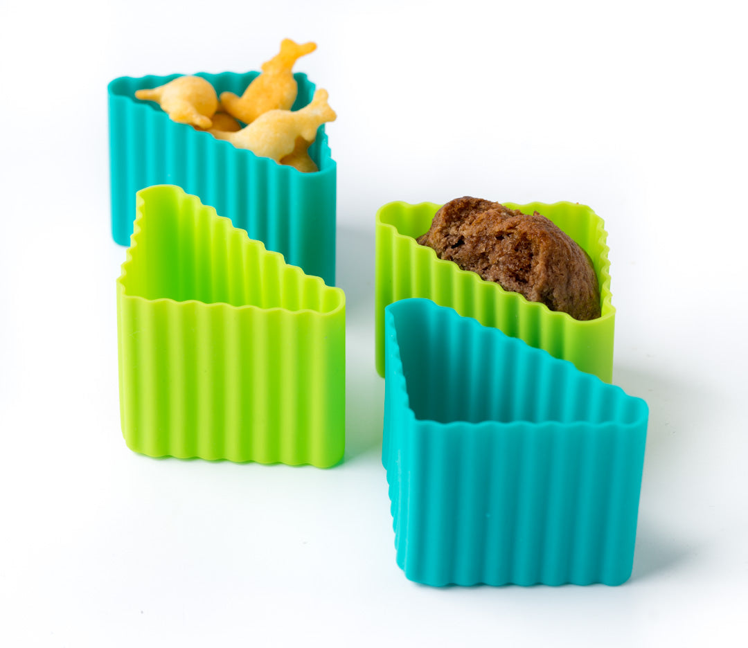 Lekkabox szilikon háromszög (4 db) - több színben