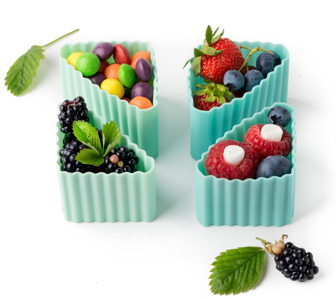 Lekkabox szilikon háromszög (4 db) - több színben