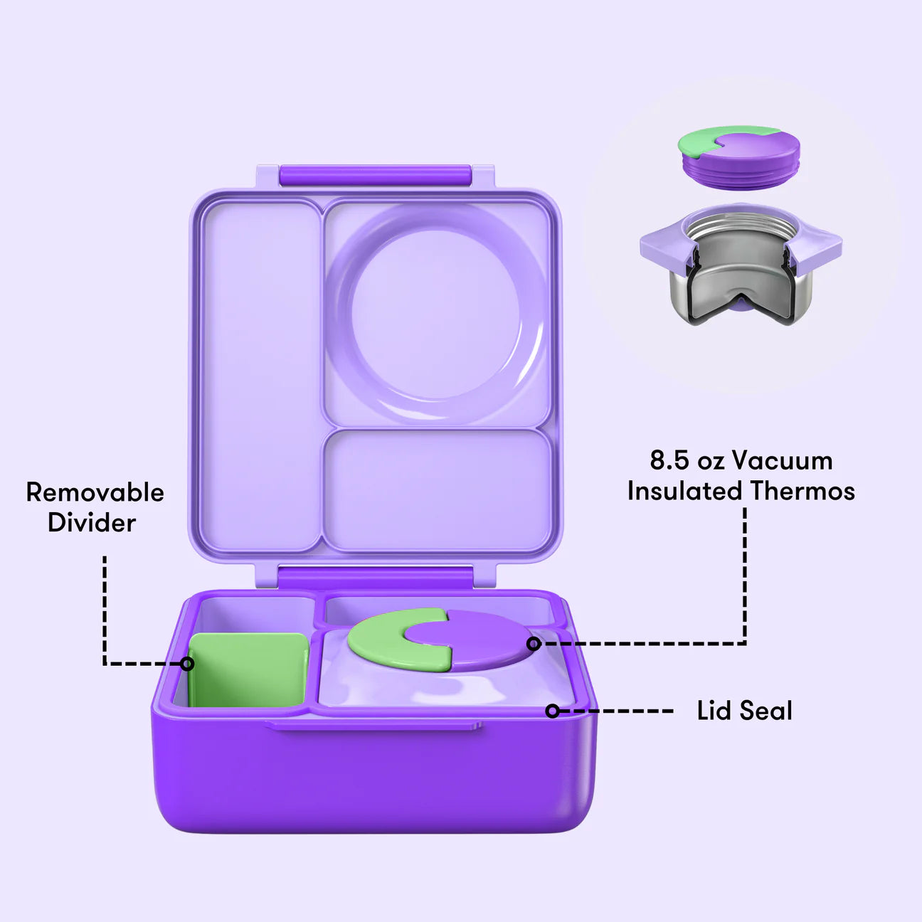 OmieBox - Lilac Purple