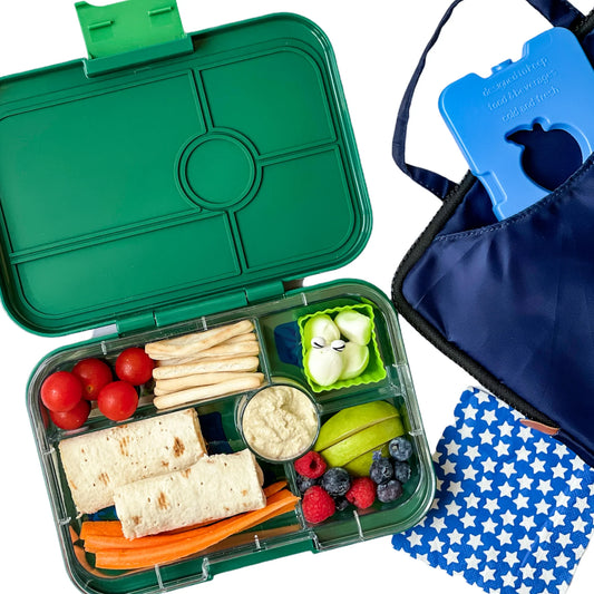 Yumbox Tapas XL Palm Green / Jungle (5 rekeszes)