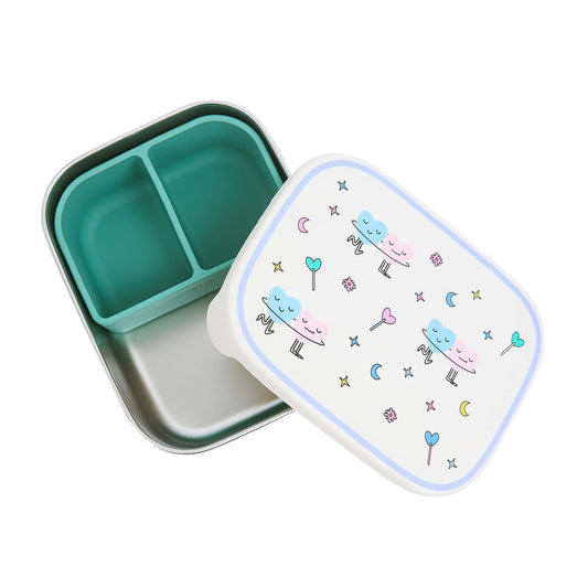 The Cotton Cloud rozsdamentes uzsonnásdoboz - Dancing Hearts