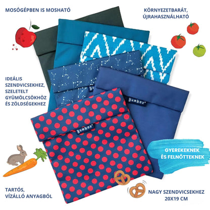 Yumbox Pochette szendvicstartó - Horizont