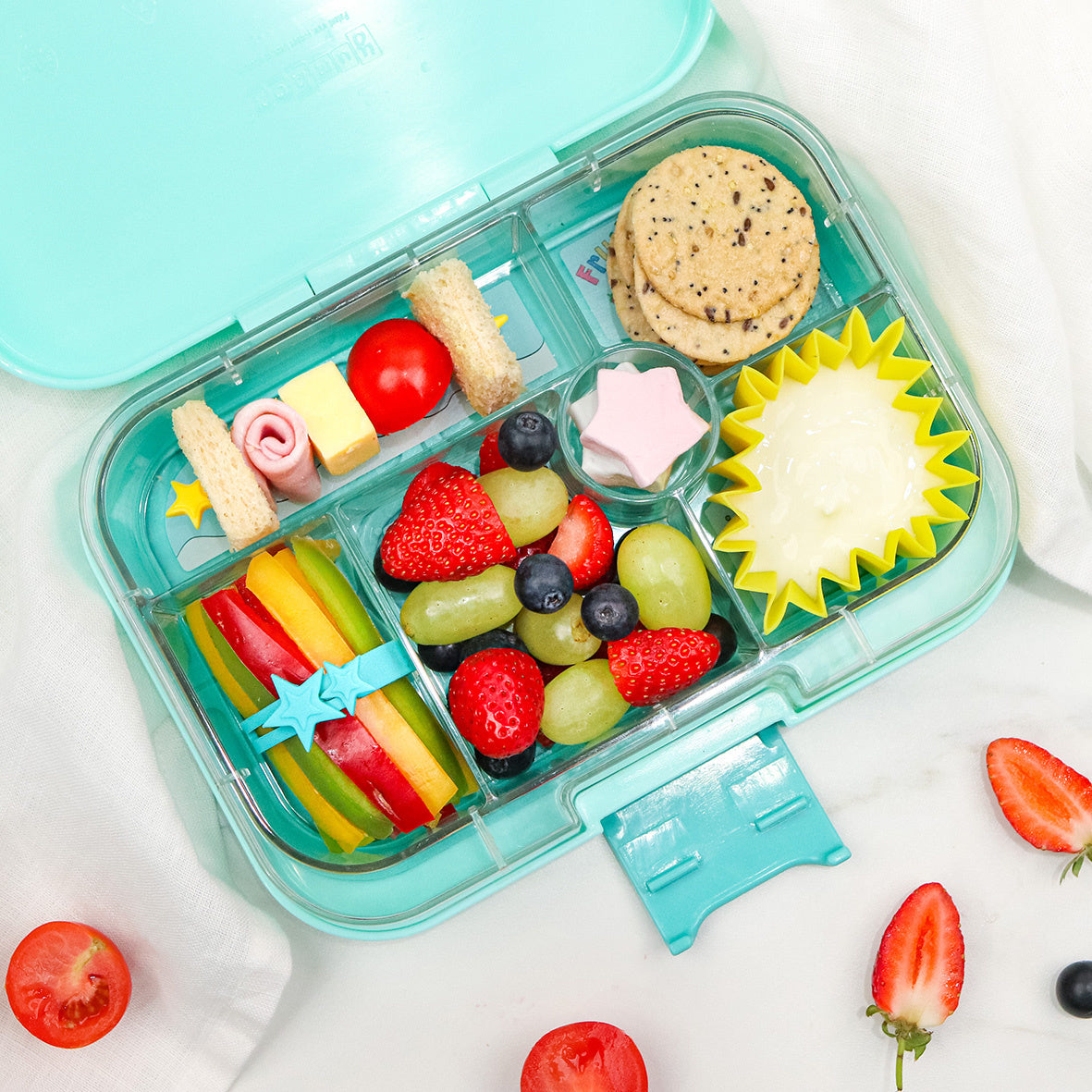 Lunch Punch Bento készlet - sárga