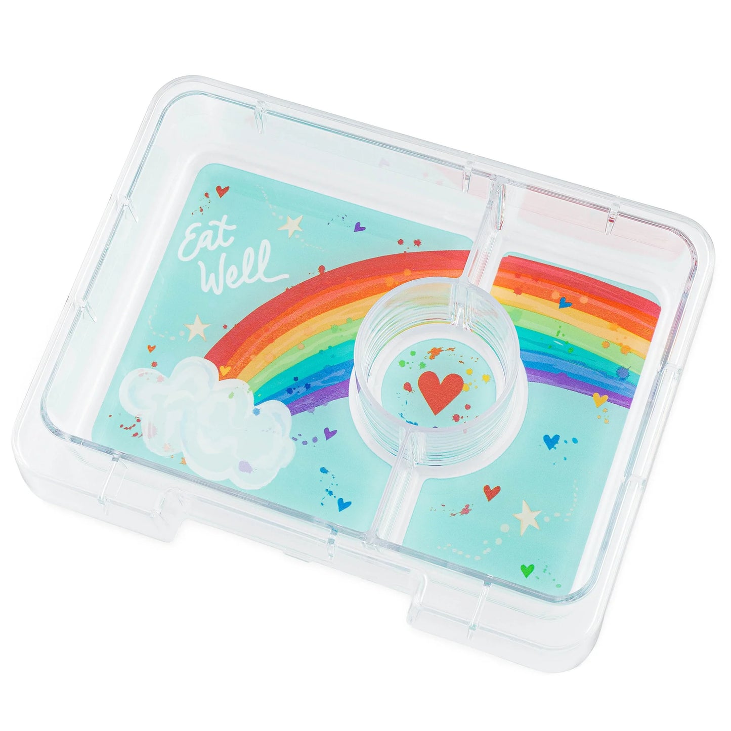 Yumbox Snack Misty Aqua / Rainbow