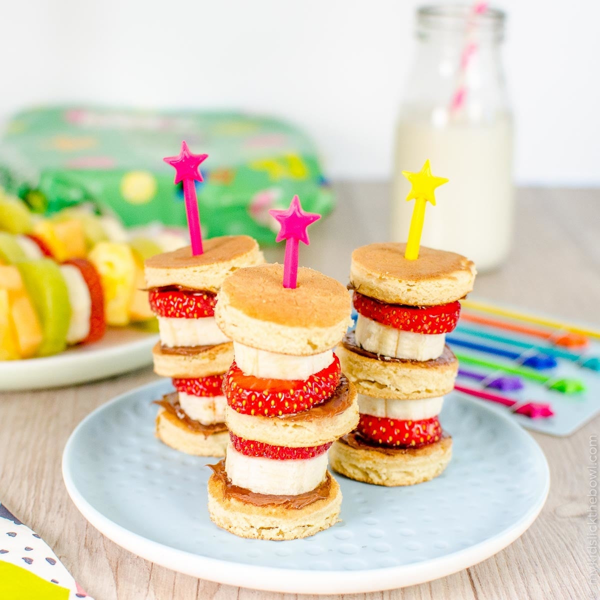 Lunch Punch Stix 4 db nyárs - rózsaszín